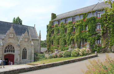Eglise de Rochefort-en-Terre en Bretagne