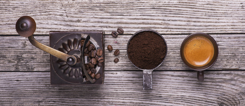 caff&egrave; still life