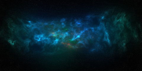 Fototapeta na wymiar Space Nebula