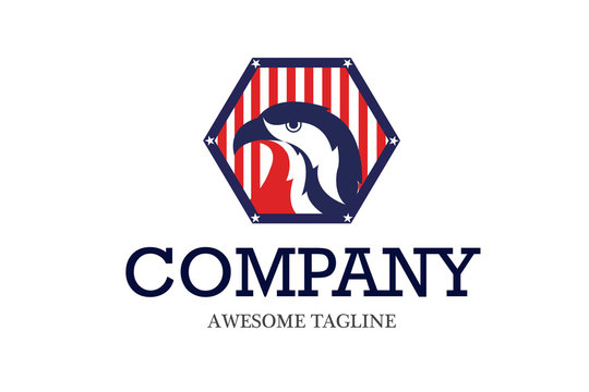 American Eagle Logo Illustration Design
