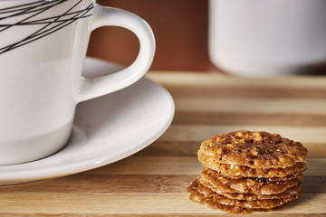 breakfast coffee and cookies