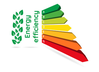 Energy Efficiency, vector illustration
