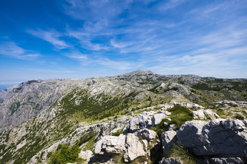 Fototapeta na wymiar Biokovo National Park in Croatia