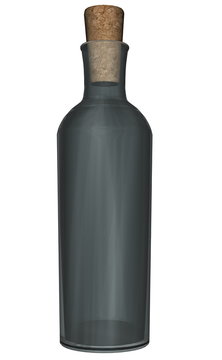 Bottle - 3D render
