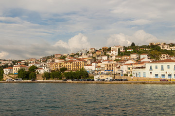 Fototapeta premium Pylos town, located in Messinia prefecture, Greece