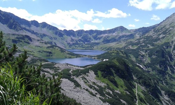 Fototapeta góry Tatry - Dolina Pięciu Stawów