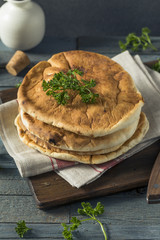 Homemade Organic White PIta Bread