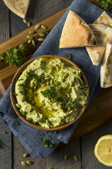 Raw Organic Avocado Hummus