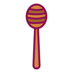 honey stick isolated icon vector illustration design