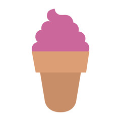ice cream isolated icon vector illustration design