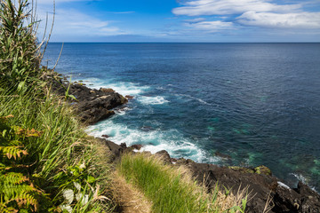 North Shore near Santo Antonio at Sao Miguel Island