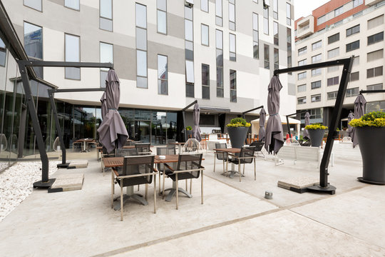 Terrace cafe,open air