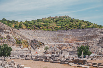 Ancient city at summer day