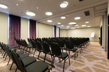 Interior of a modern luxury conference room