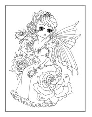 Coloring page The Fairy