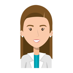 Professional woman of health vector illustration design