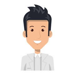 Professional man of health vector illustration design