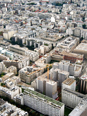 View from Eiffel Tower, Paris, France