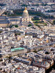 View from Eiffel Tower, Paris, France