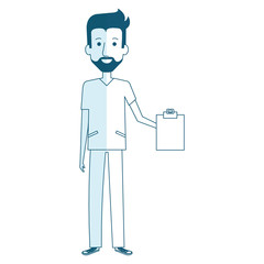 surgeon Professional man of health vector illustration design