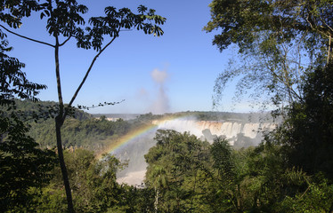 Cataratas del Iguazu, Misiones, Argentina. Siete Maravillas del Mundo, UNESCO. 