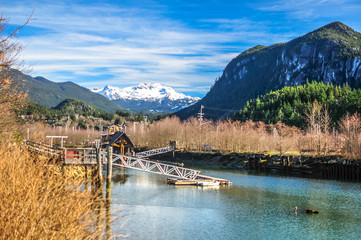 Squamish valley, British Columbia, Canada - spring 2016
