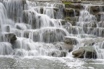Fototapeta premium waterfall at the park