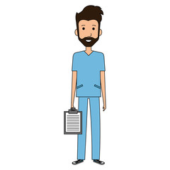 surgeon Professional man of health vector illustration design
