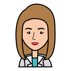 Professional woman of health vector illustration design