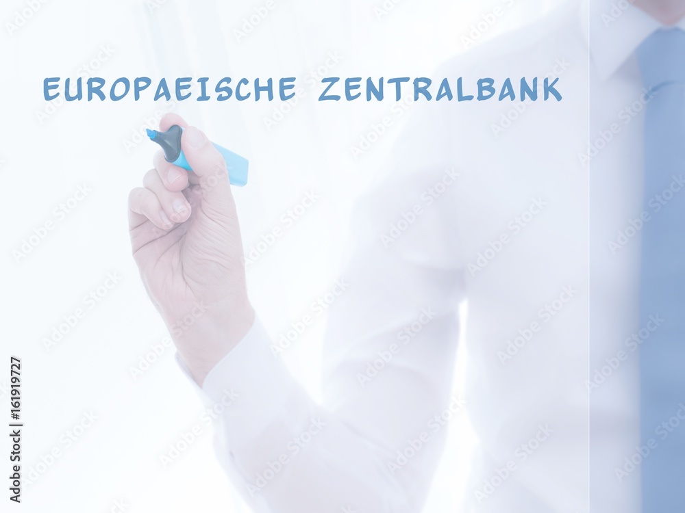 Sticker Europäische Zentralbank