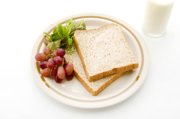 胚芽パン 朝食イメージ