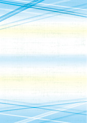 水色 和柄 ライン 二