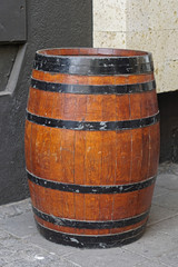 Fototapeta premium Wooden barrel