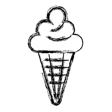 ice cream isolated icon vector illustration design