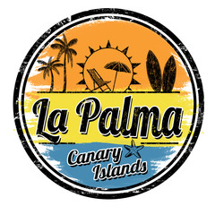 La Palma sign or stamp