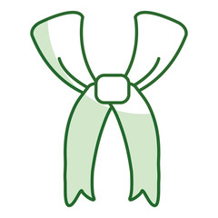 farmer scarf isolated icon vector illustration design