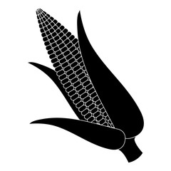 corn cob isolated icon vector illustration design