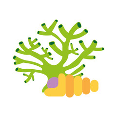 marine snail isolated icon vector illustration design