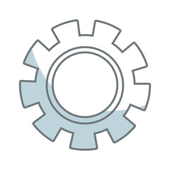 gear wheel mechanical business collaboration teamwork icon concept vector illustration