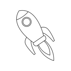 rocket startup business creativity innovation concept vector illustration