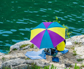 Petit coin de parasol.