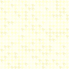 Yellow houndstooth pattern. Seamless vector