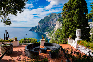 Capri Island in Italy