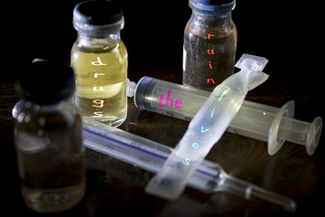 message against the drugs