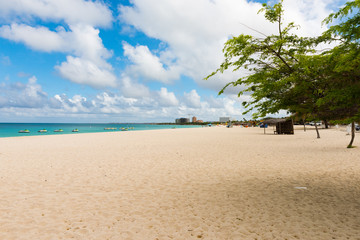 Obraz na płótnie Canvas Aruba - Eagle beach