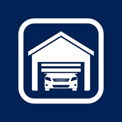 Automatic garage door icon