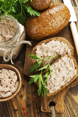 Gourmet liver pate