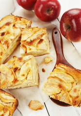 French apple pie