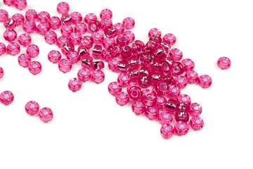 Colored seed beads