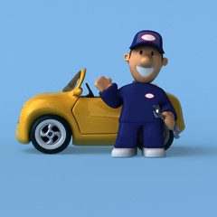 Mechanic - 3D Illustration